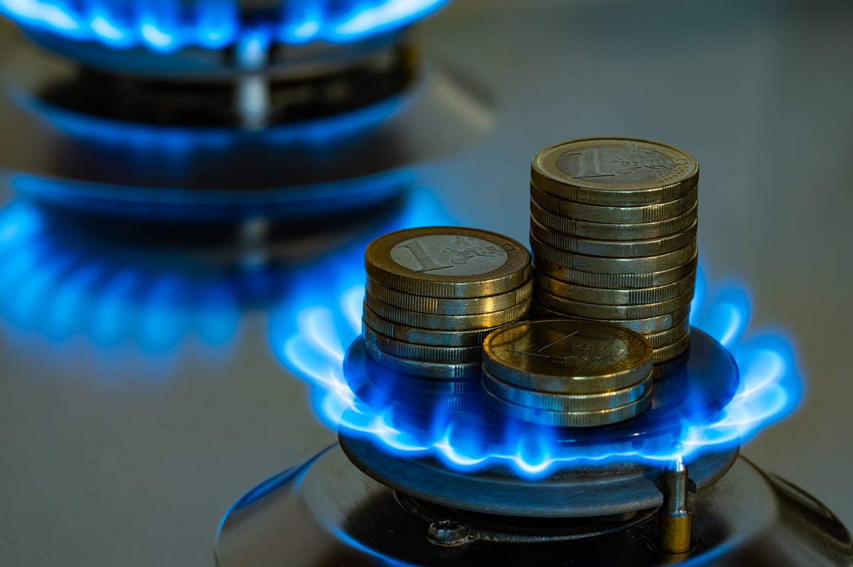 Energiekosten und Sparen visualisiert